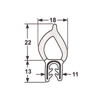 Pinchweld top bulb boot seal 011